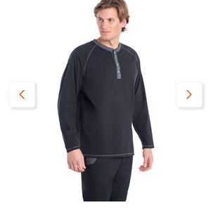 Legendary Whitetails
Men's Recluse Raglan Henley - Black MEDIUM - NWT